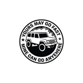 Durable Jeep Shield Sticker for Off-Roaders